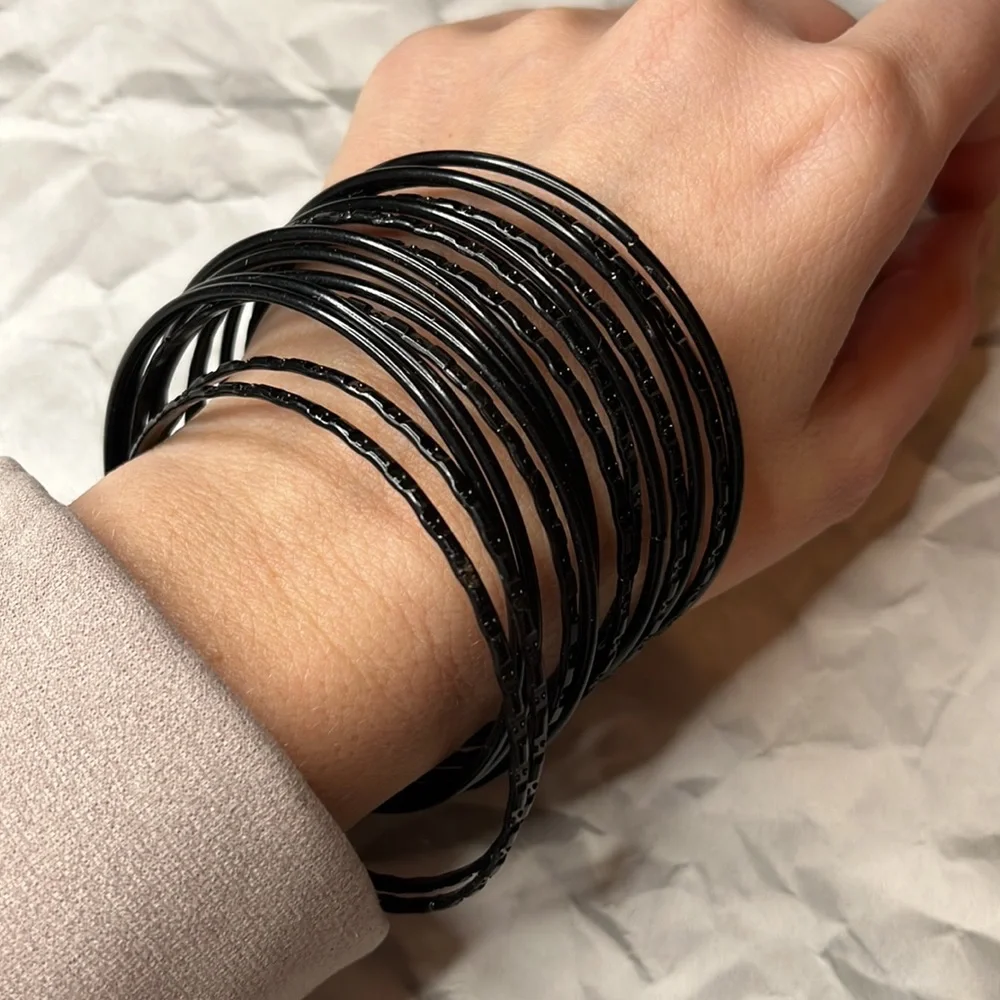 Hoop Bracelets - Picture 2 of 3